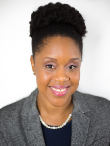 business headshot of women with natural hair and pearls orlando